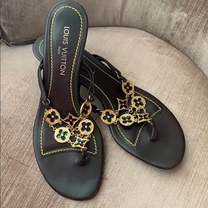 Vintage Louis Vuitton Sandals!